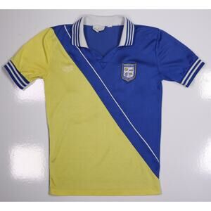 Graham Tutt Soccer Assoc Peter Green Vintage 80s Jersey Small